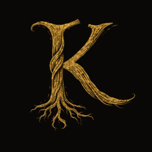 símbolos místicos en dorado